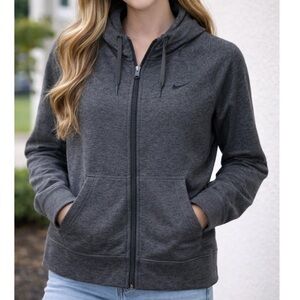 Nike Grey Zip Up